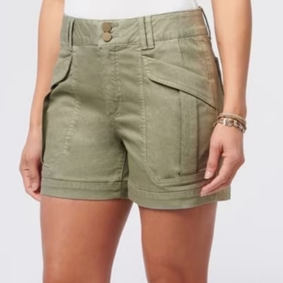 Democracy "Ab"solution® High Rise Colored 4 1/2" Inseam Utility Shorts Size 2 - Picture 14 of 17